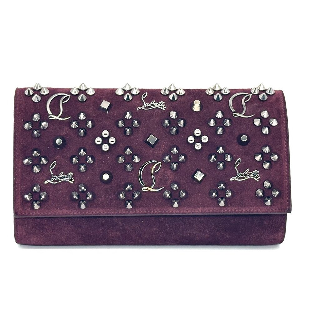 Christian Louboutin PALOMA Loubinthesky Spiked Wallet On Chain Clutch Bag - Picture 5 of 16